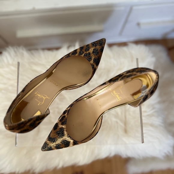 Leopard print Christian Louboutin heels - Picture 4 of 11